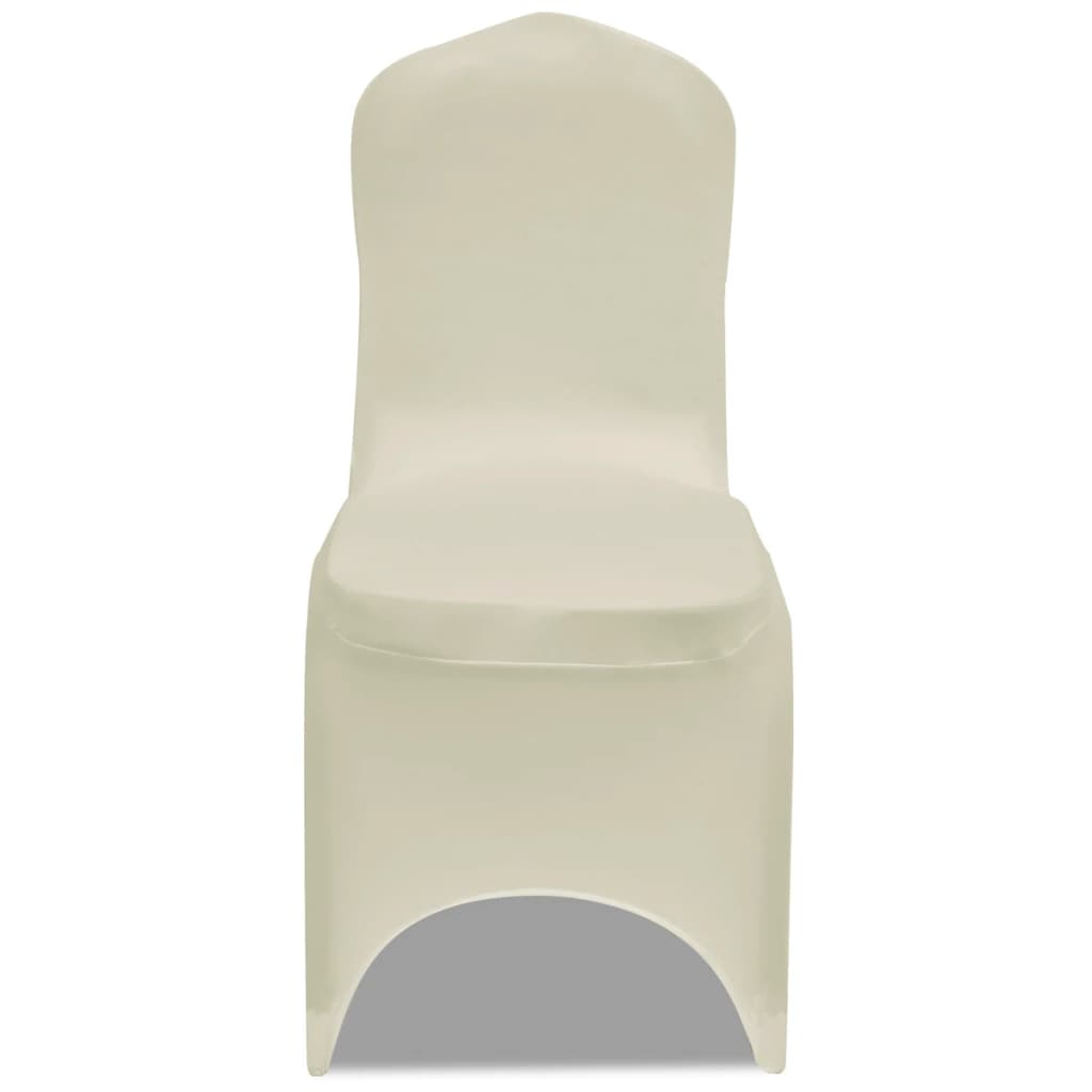 Stoelhoezen Stretch 18 St Crème