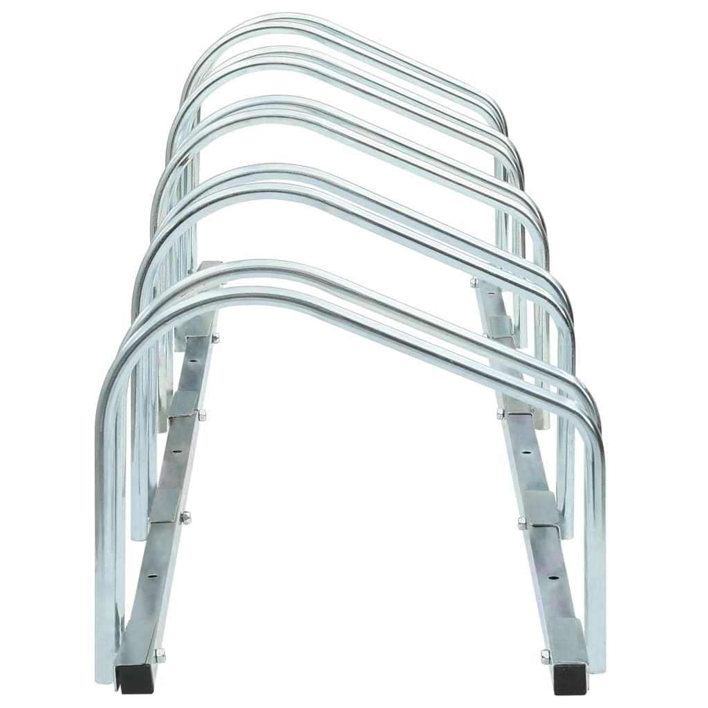 Fietsenrek Voor 5 Fietsen 136X33X27 Cm Staal