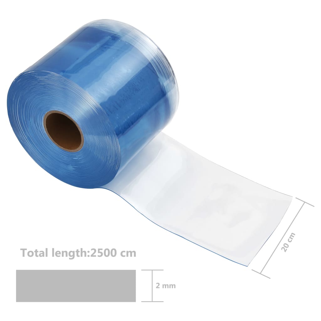 Strokengordijn Op Rol 2X200 Mm 25 M Pvc