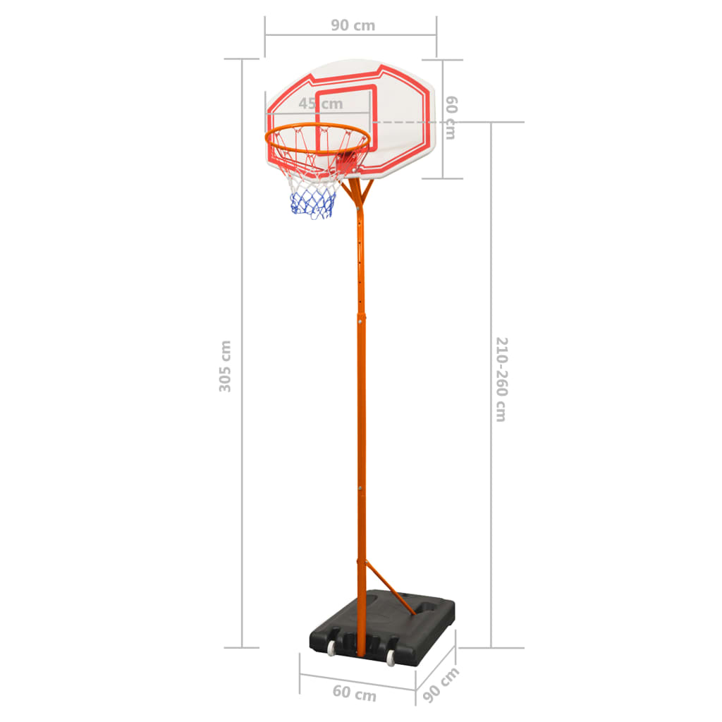 Basketbalringset 305 Cm
