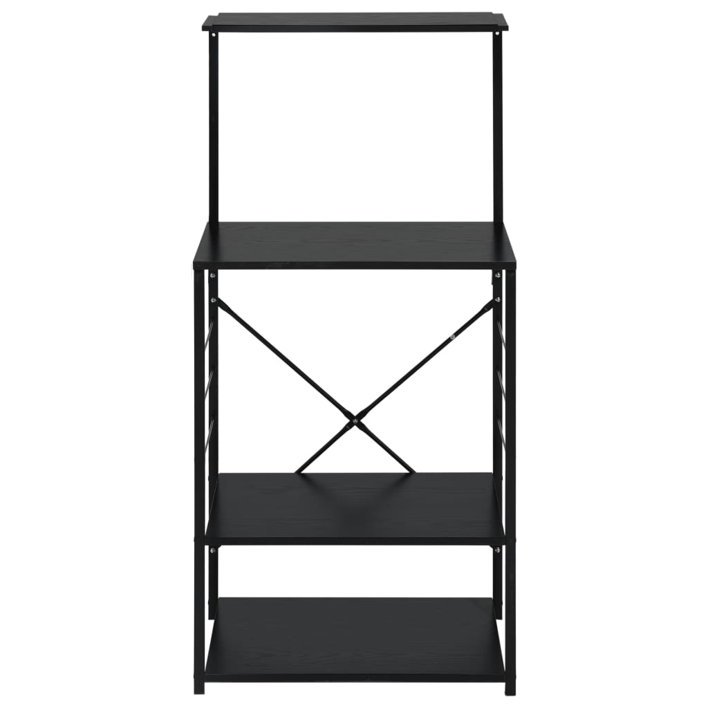 Magnetronkast 60X39,6X123 Cm Spaanplaat Zwart