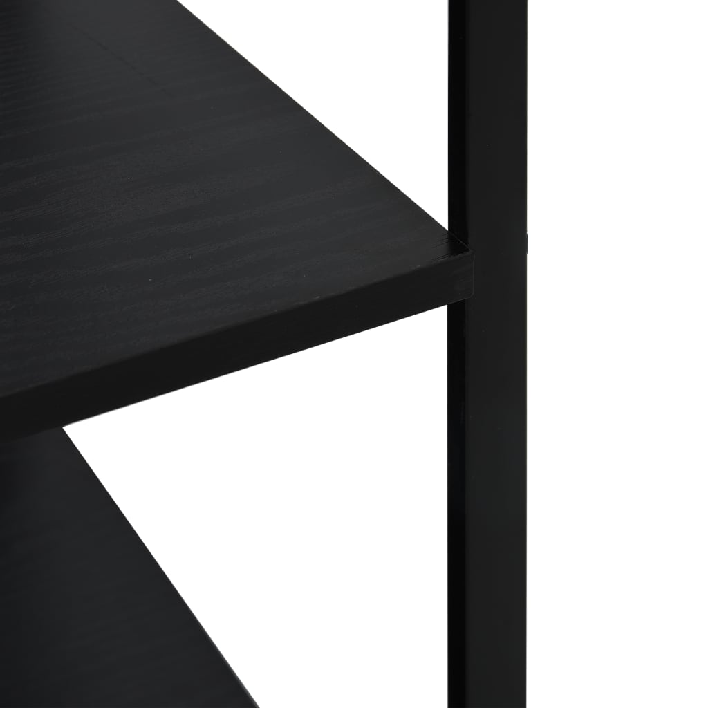 Magnetronkast 60X39,6X123 Cm Spaanplaat Zwart