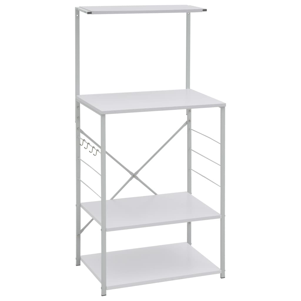 Magnetronkast 60X39,6X123 Cm Spaanplaat Wit