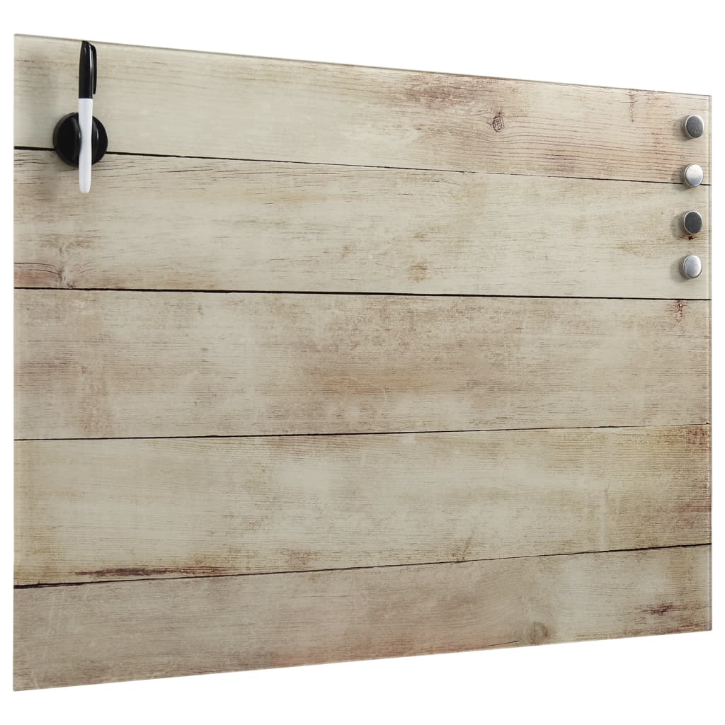 Magneetbord Voor Aan De Wand 60X80 Cm Glas