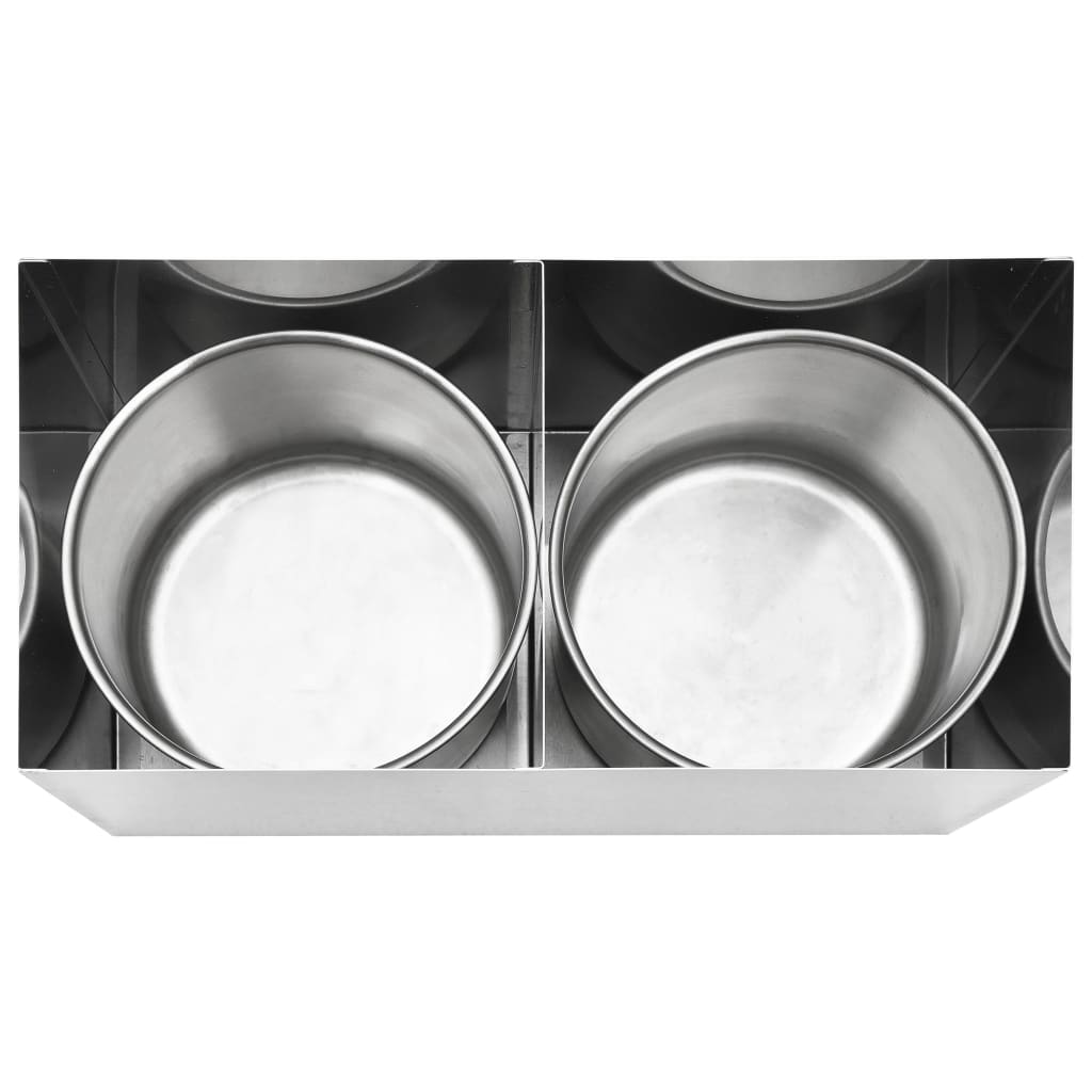 Sausdispenser 2X3,5 L Roestvrij Staal