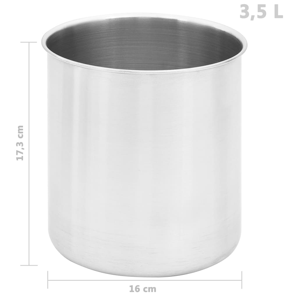 Sausdispenser 2X3,5 L Roestvrij Staal