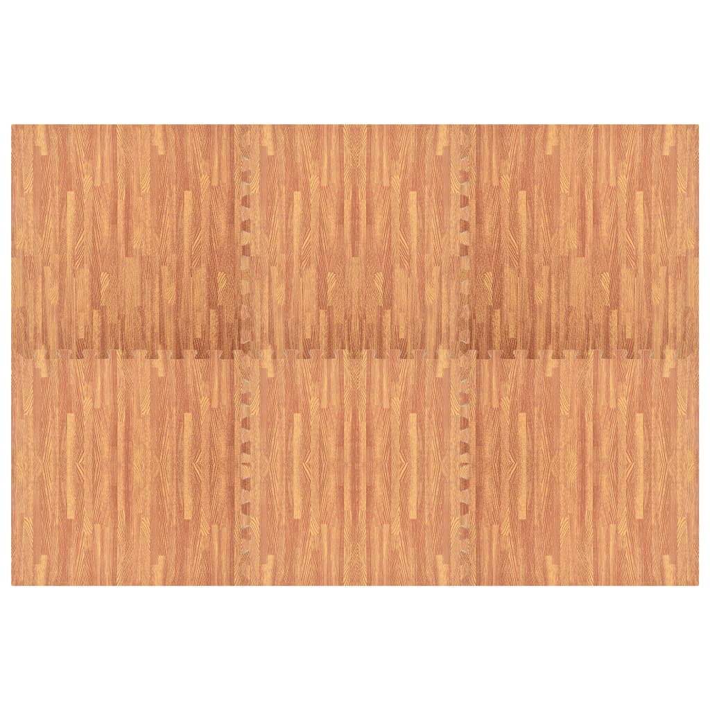 Vloermatten 6 St 2,16 ㎡ Eva-Schuim Houtnerfprint