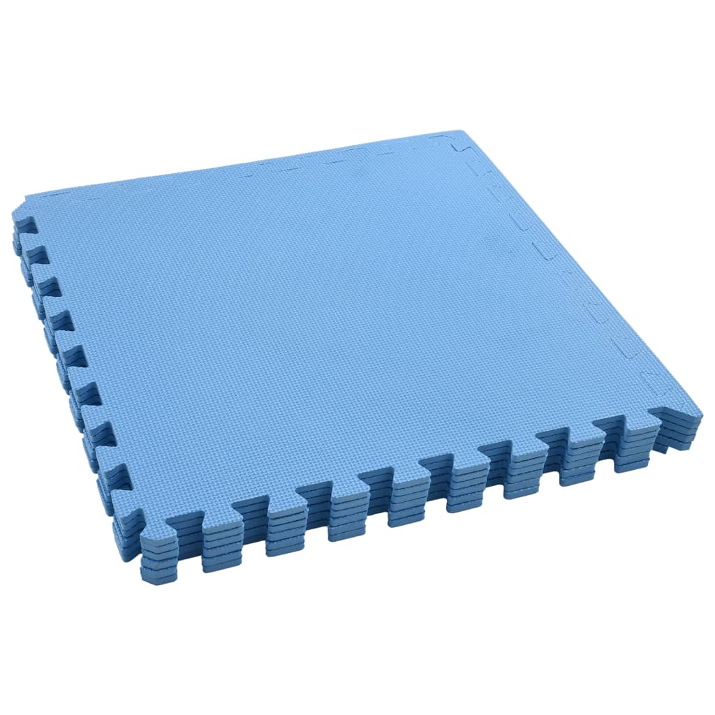 Vloermatten 6 St 2,16 ㎡ Eva-Schuim Blauw