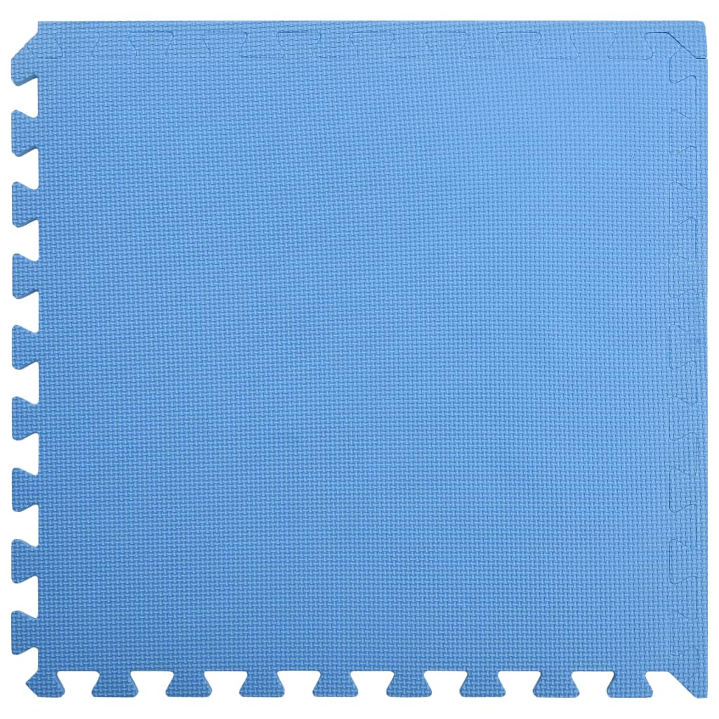 Vloermatten 6 St 2,16 ㎡ Eva-Schuim Blauw