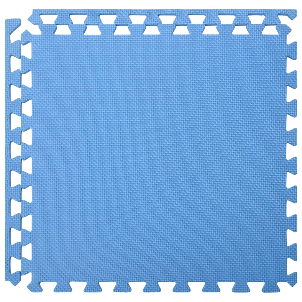 Vloermatten 6 St 2,16 ㎡ Eva-Schuim Blauw