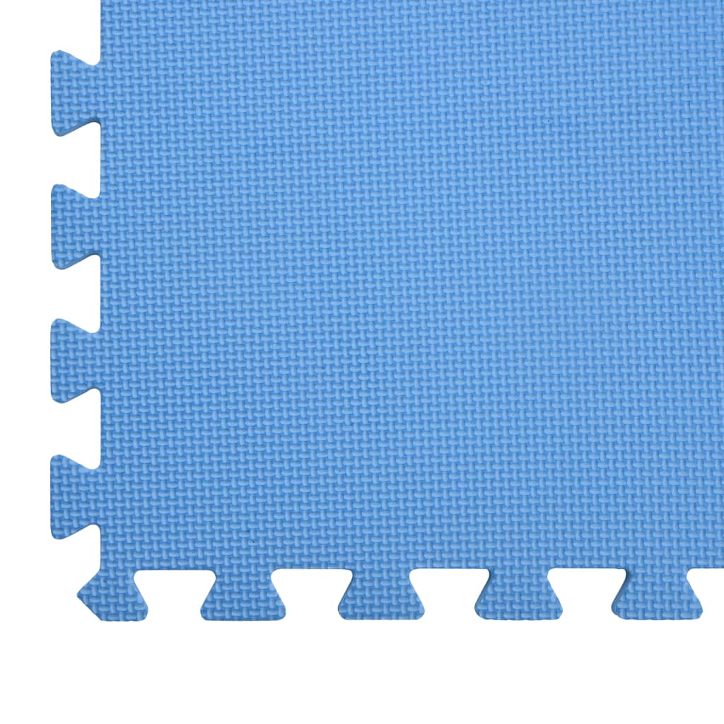 Vloermatten 6 St 2,16 ㎡ Eva-Schuim Blauw