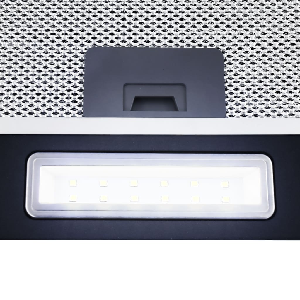 Afzuigkap Rgb-Led 60 Cm Roestvrij Staal En Gehard Glas