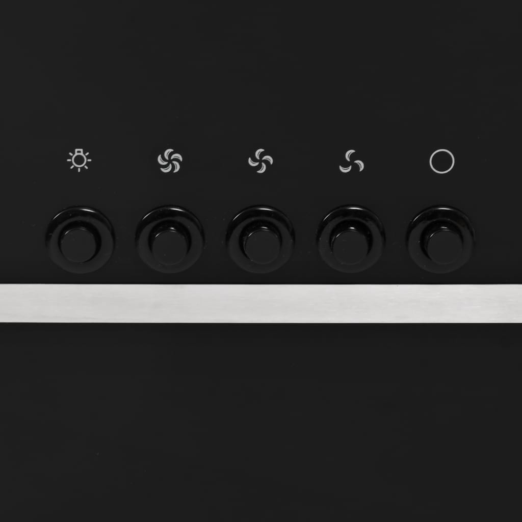 Afzuigkap Rgb-Led 90 Cm Roestvrij Staal En Gehard Glas