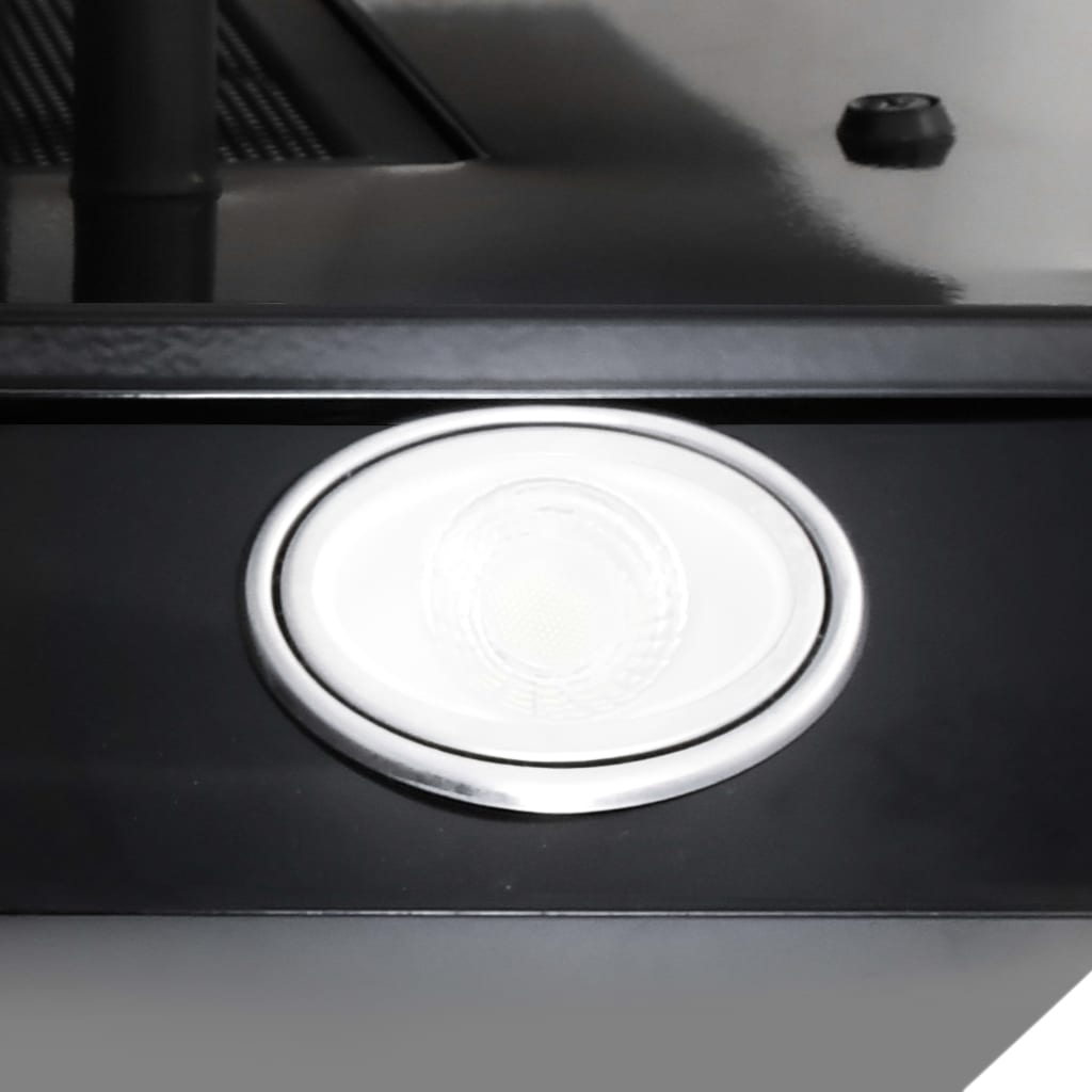 Afzuigkap Rgb-Led 60 Cm Roestvrij Staal En Gehard Glas