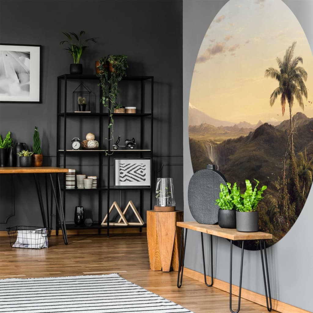 Wallart Behangcirkel The Americas 190 Cm