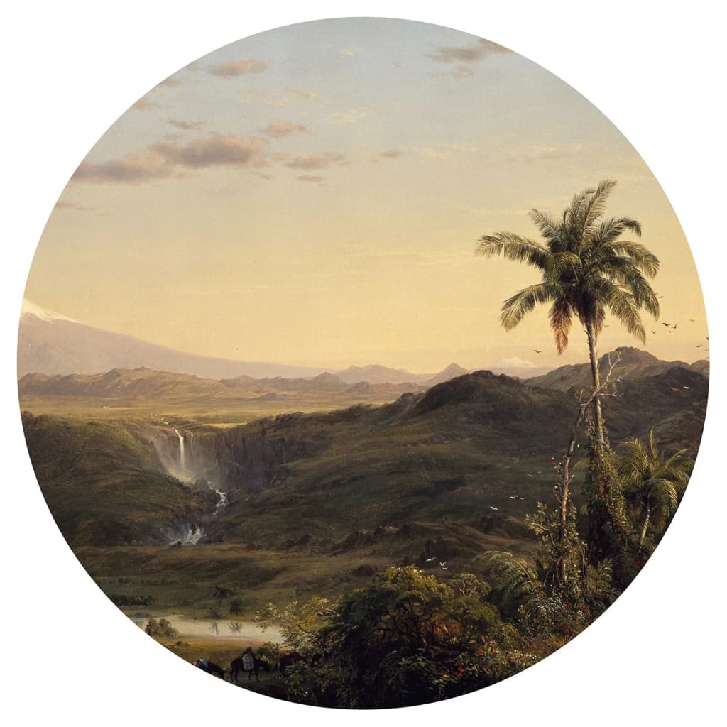 Wallart Behangcirkel The Americas 142,5 Cm