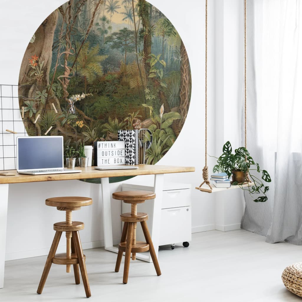 Wallart Behangcirkel In The Jungle 142,5 Cm