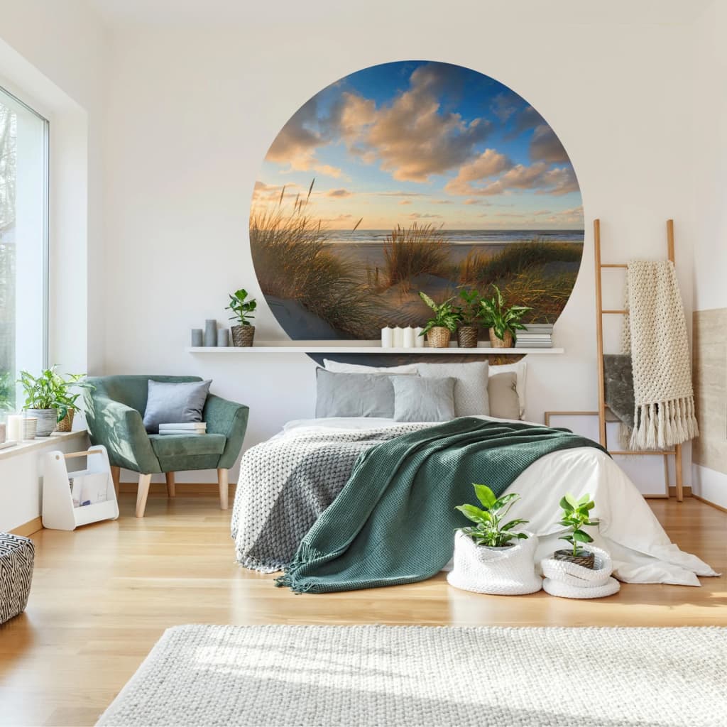 Wallart Behangcirkel Beachlife 190 Cm