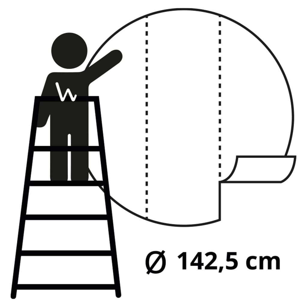 Wallart Behangcirkel Beachlife 142,5 Cm