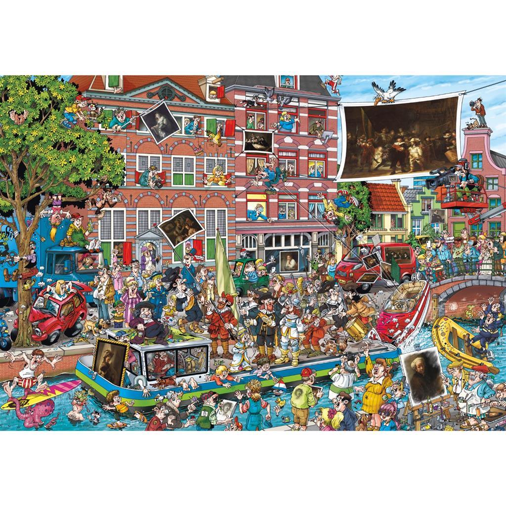 Goliath Puzzel Thats Life Gallery Edition Rembrandt Van Rijn 1000 Stukjes