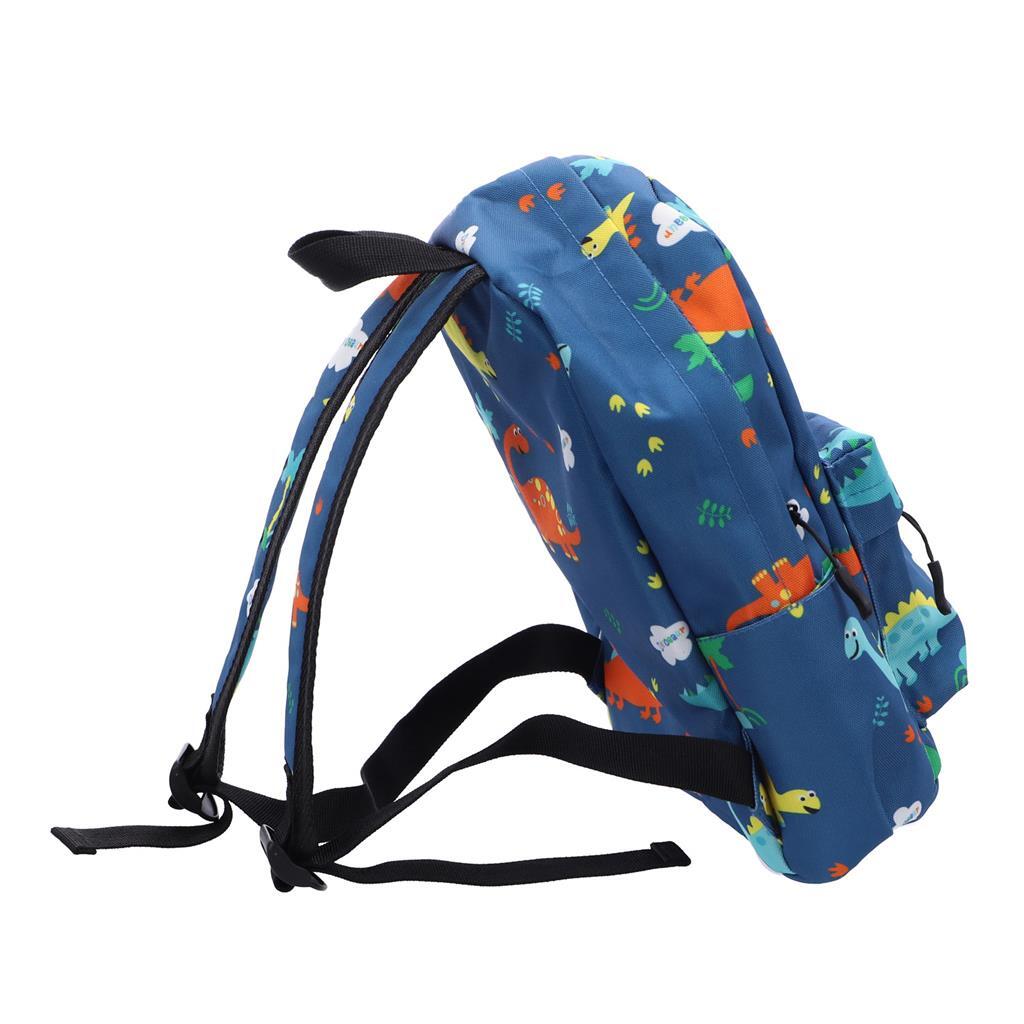 Basic Rugzak Dino'S 30X28 Cm Blauw