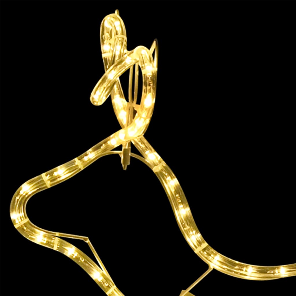 Buitenkerstversiering Rendieren En Slee 576 Led's