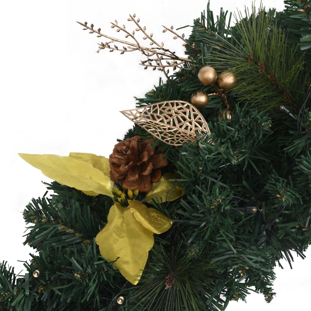 Kerstslinger Met Led-Lampjes 2,7 M Pvc Groen
