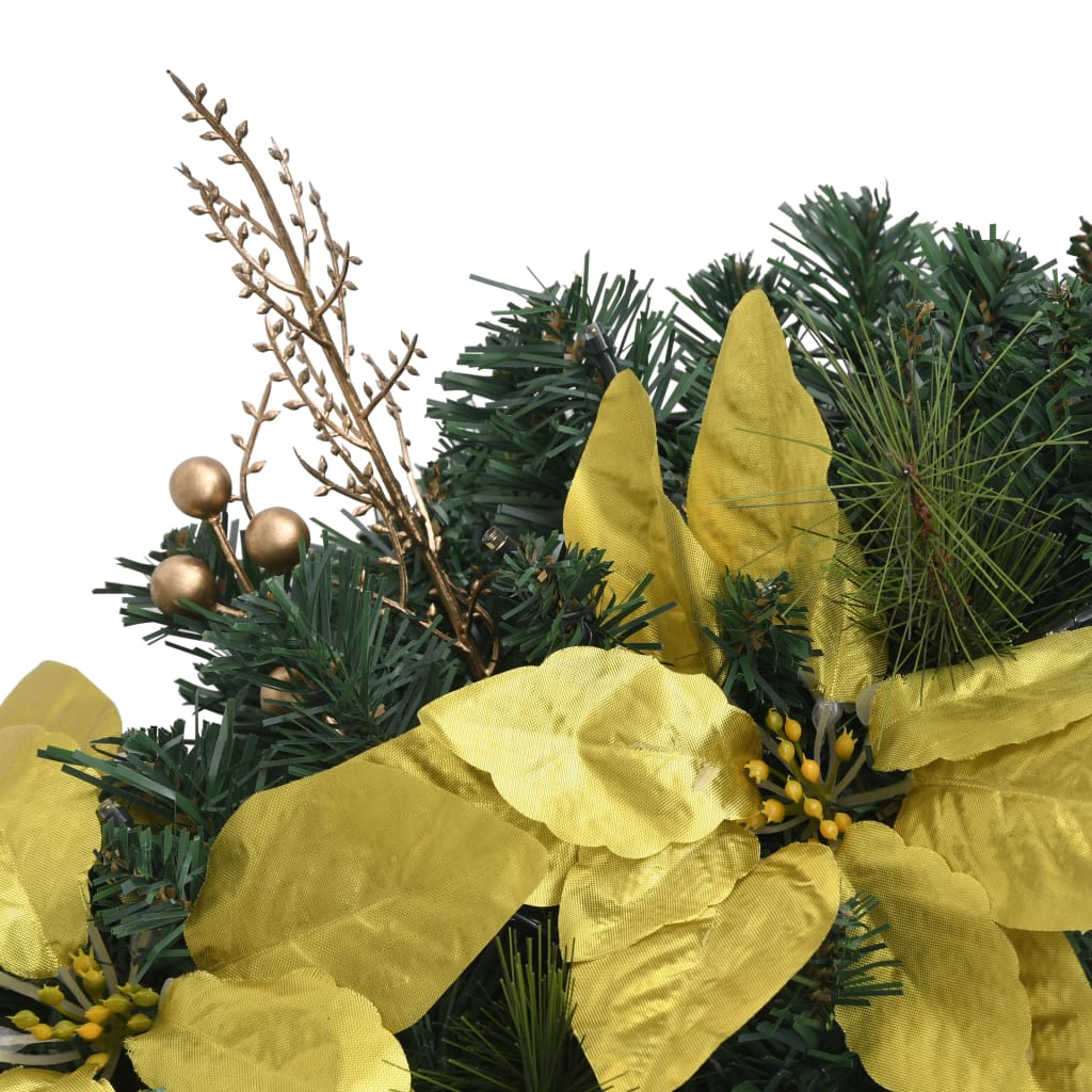 Kerstslinger Met Led-Lampjes 2,7 M Pvc Groen