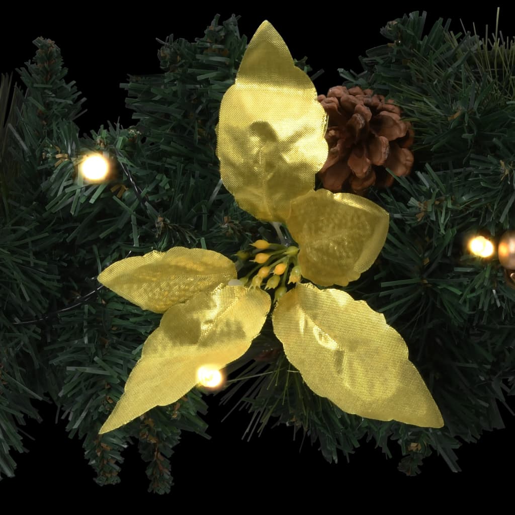 Kerstslinger Met Led-Lampjes 2,7 M Pvc Groen