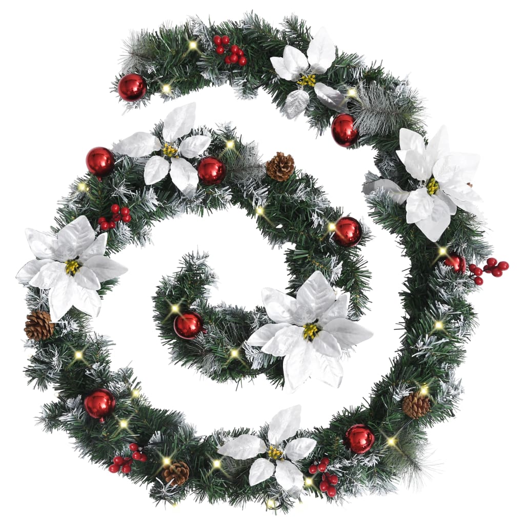 Kerstslinger Met Led-Lampjes 2,7 M Pvc Groen