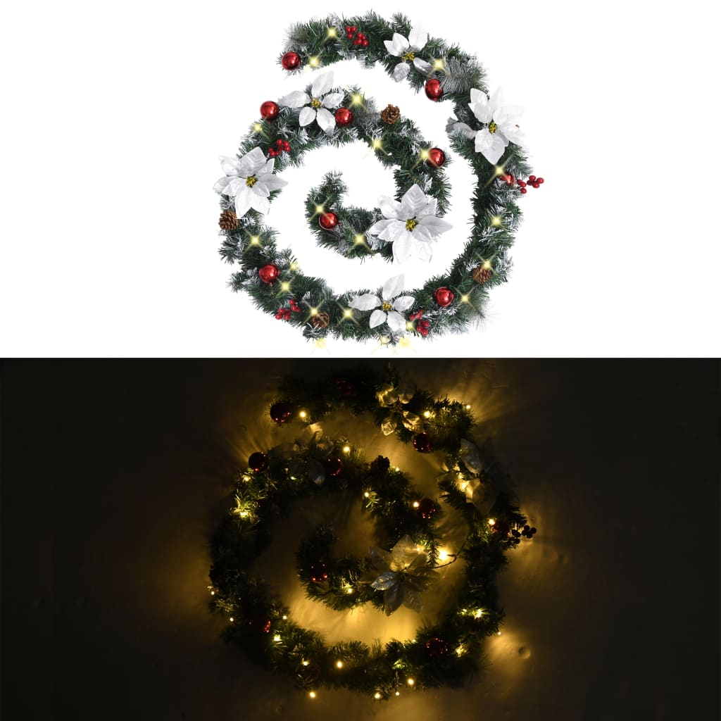 Kerstslinger Met Led-Lampjes 2,7 M Pvc Groen