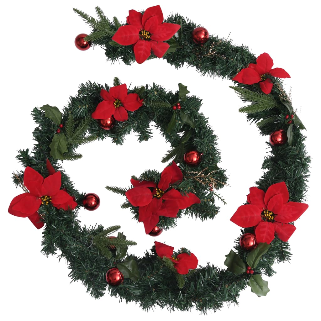 Kerstslinger Met Led-Lampjes 2,7 M Pvc Groen