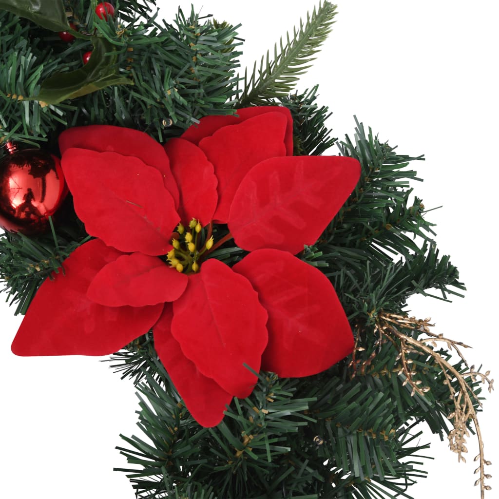 Kerstslinger Met Led-Lampjes 2,7 M Pvc Groen
