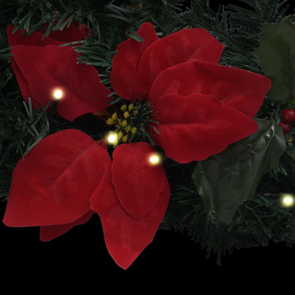 Kerstslinger Met Led-Lampjes 2,7 M Pvc Groen