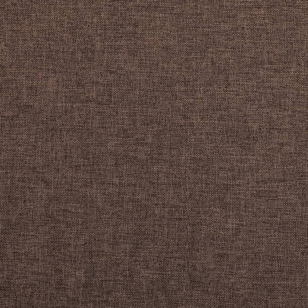 Gordijn Linnen-Look Verduisterend Met Ogen 290X245 Cm Taupe