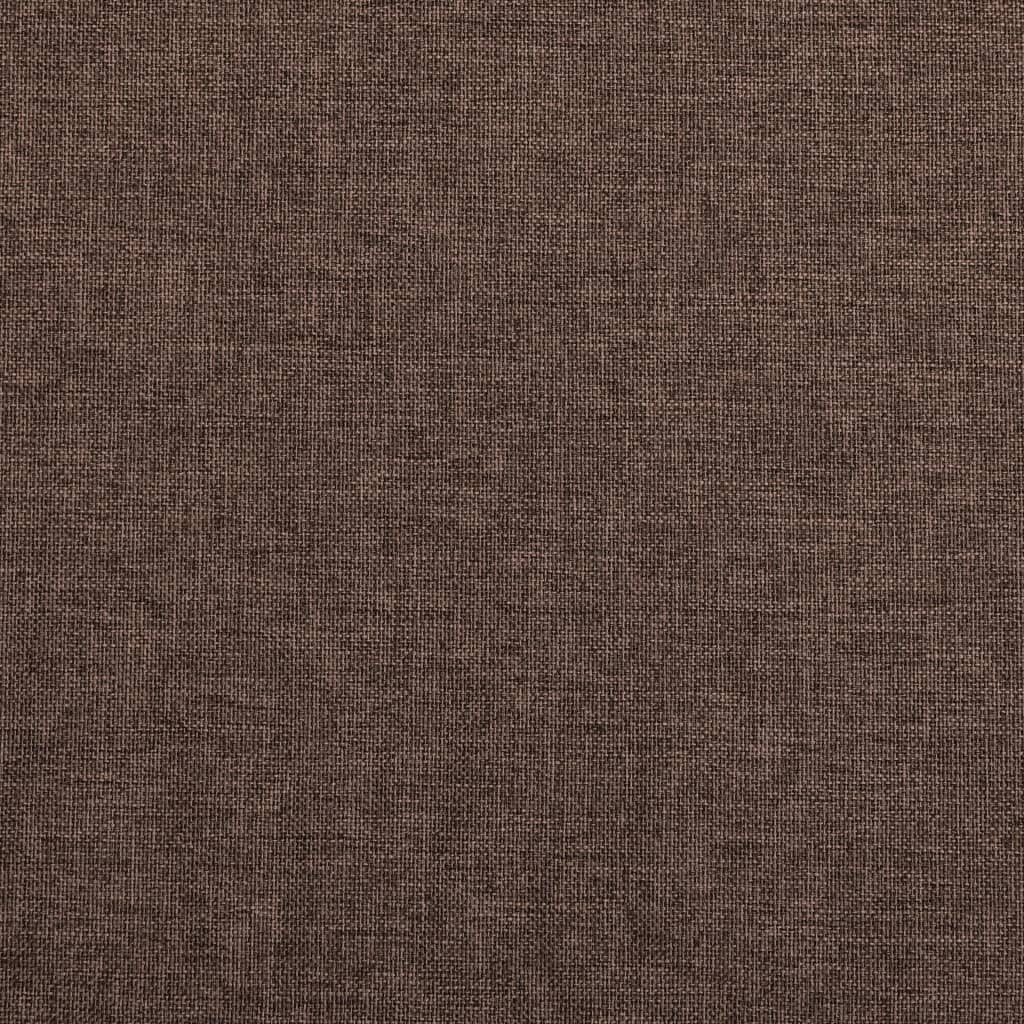 Gordijn Linnen-Look Verduisterend Met Haken 290X245 Cm Taupe