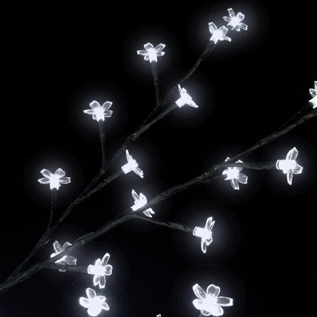 Kerstboom 600 Led's Koudwit Licht Kersenbloesem 300 Cm