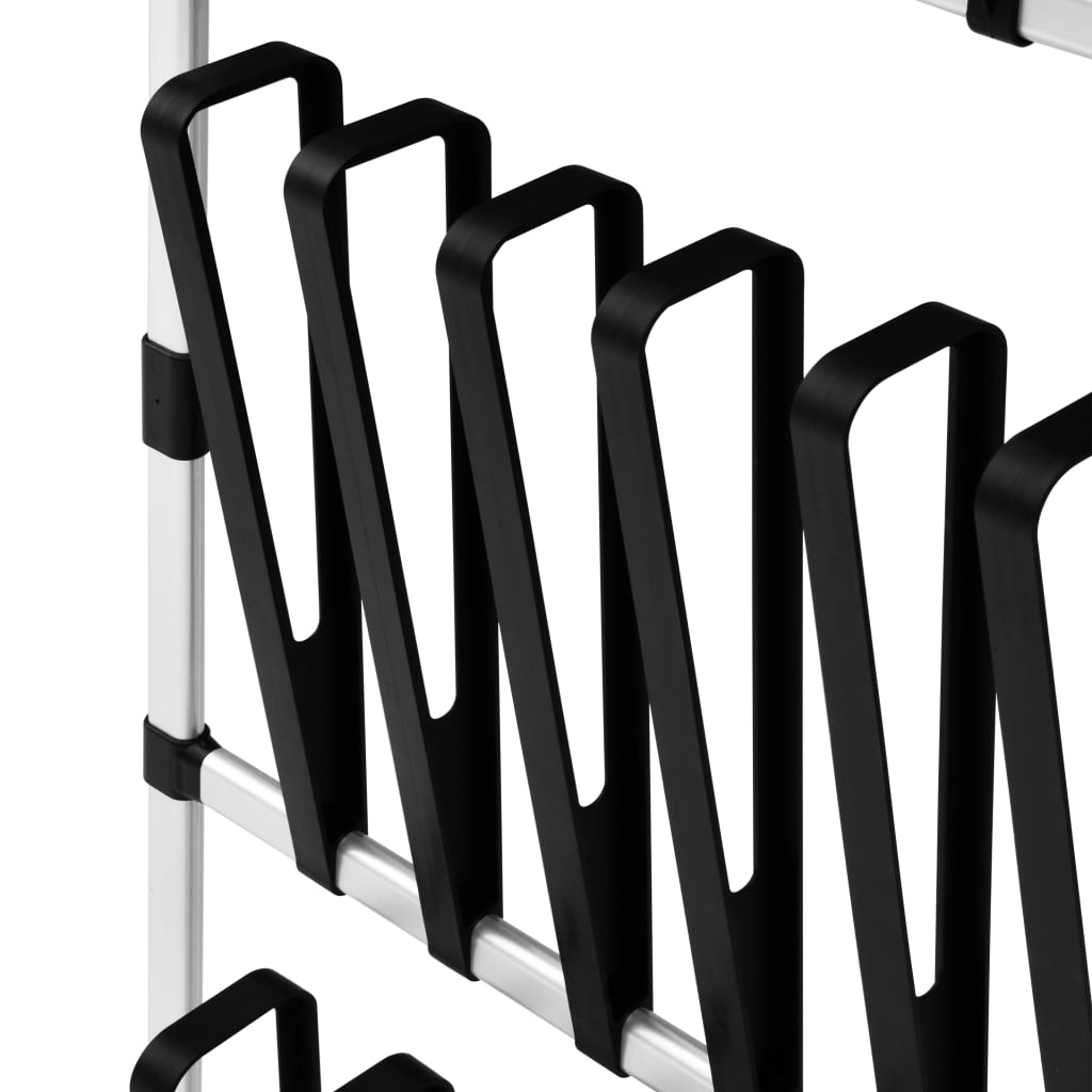 Schoenenrek Met Stangen Telescopisch Aluminium