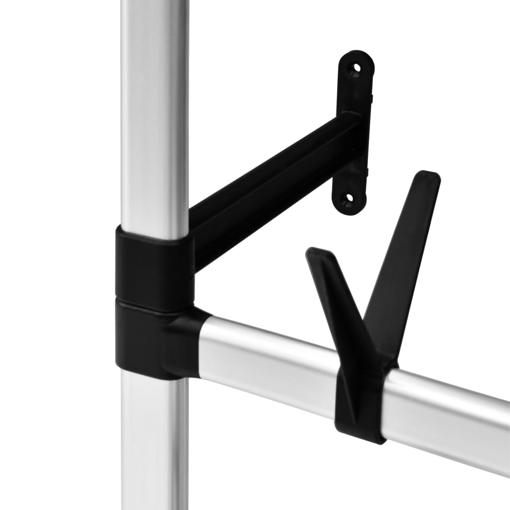 Schoenenrek Met Stangen Telescopisch Aluminium