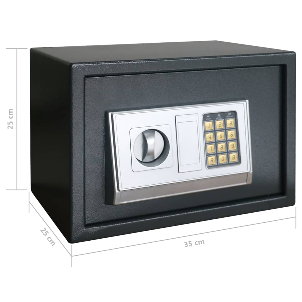 Kluis Met Schap Elektronisch Digitaal 35 X 25 X 25 Cm