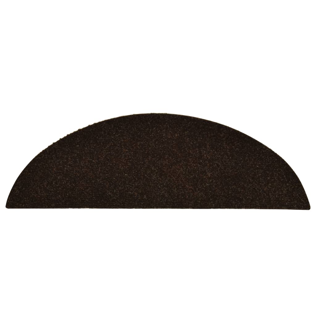 Trapmatten Zelfklevend 15 St 56X17X3 Cm Naaldvilt Bruin