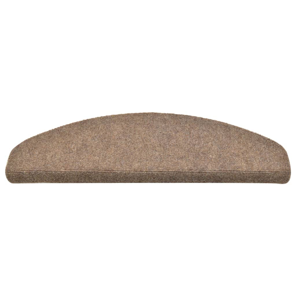 Trapmatten Zelfklevend 15 St 65X21X4 Cm Naaldvilt Crèmekleurig