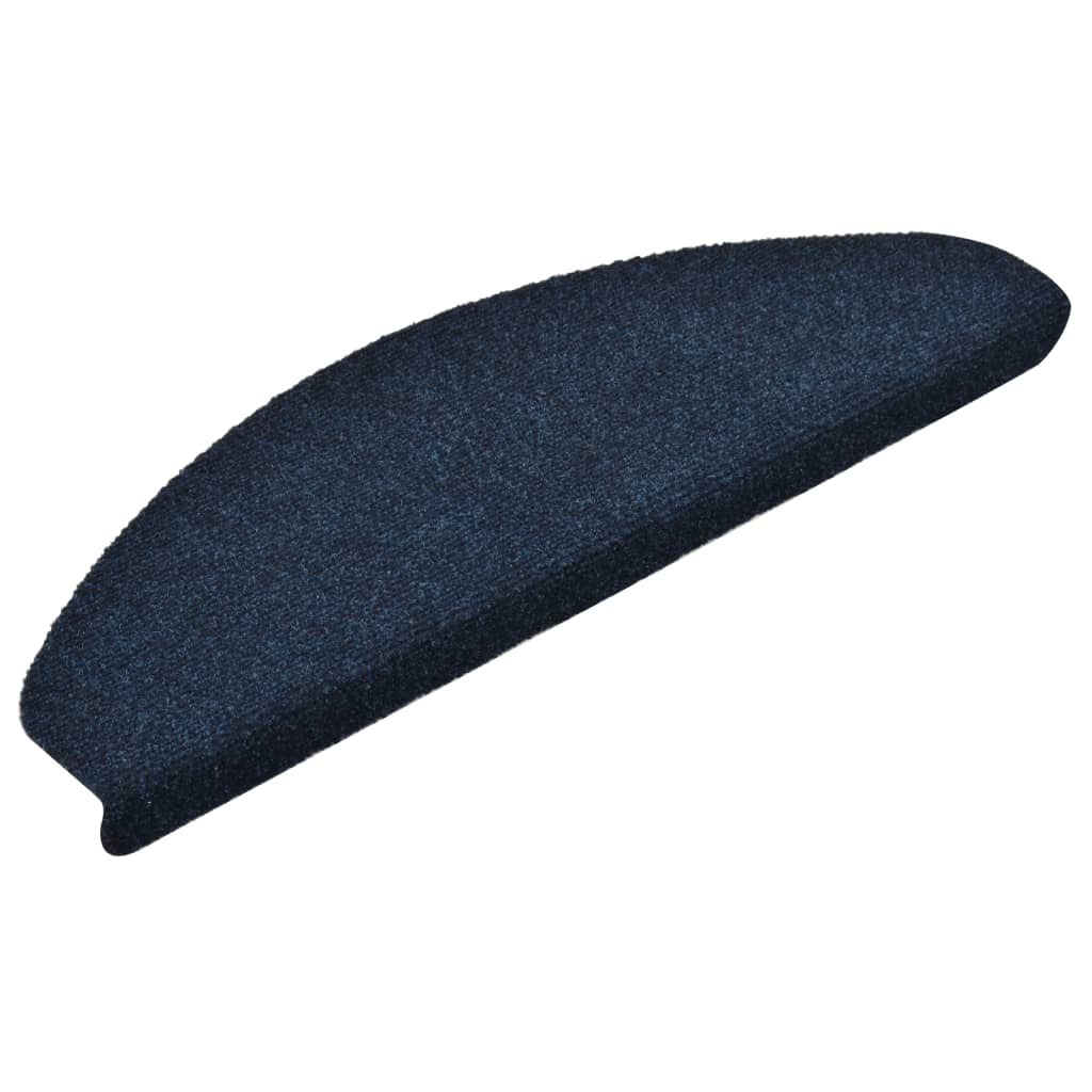 Trapmatten Zelfklevend 15 St 65X21X4 Cm Naaldvilt Marineblauw