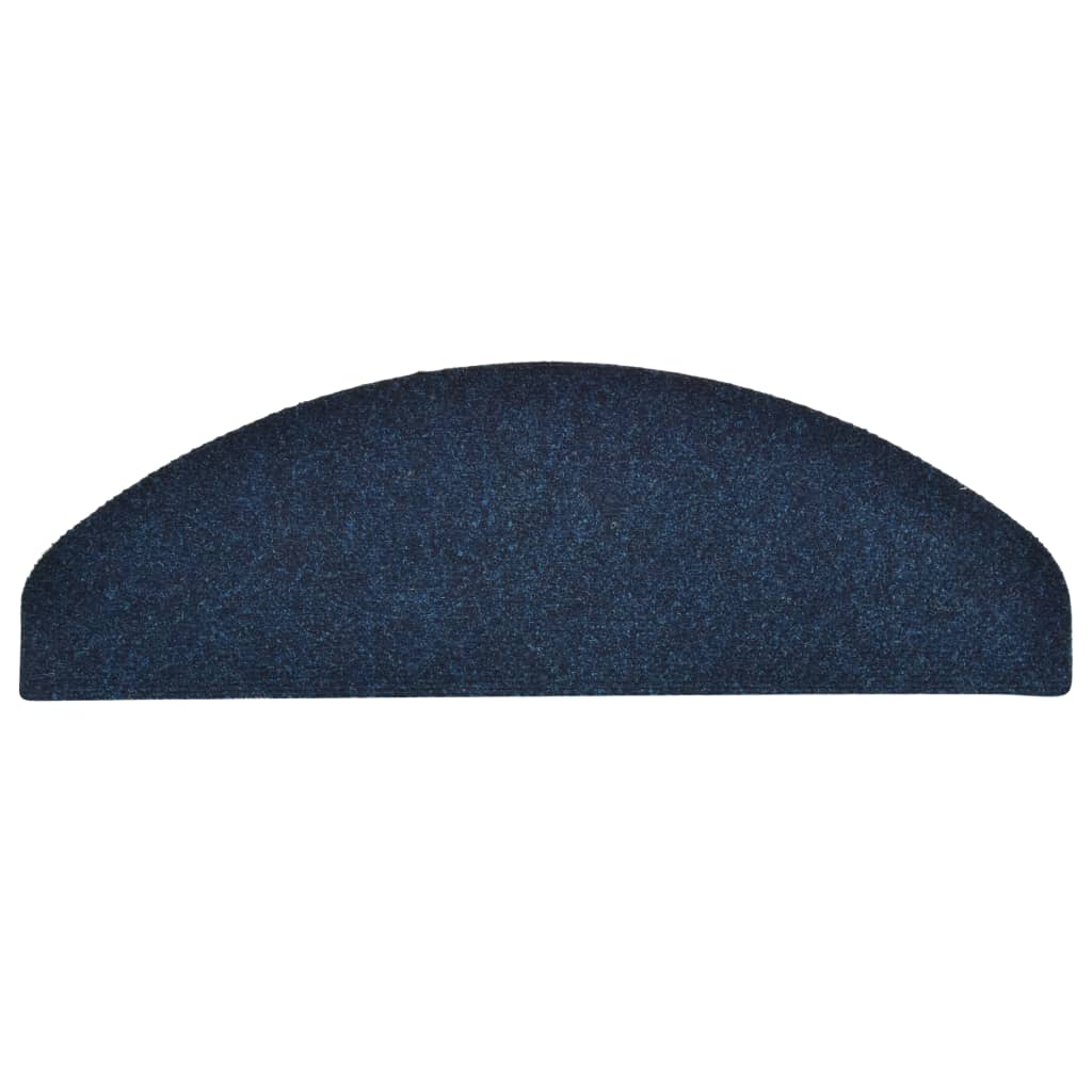 Trapmatten Zelfklevend 15 St 65X21X4 Cm Naaldvilt Marineblauw