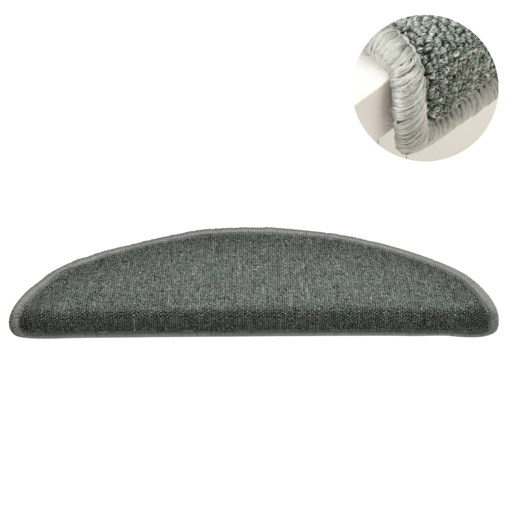 Trapmatten 15 St 56X17X3 Cm Donkergroen