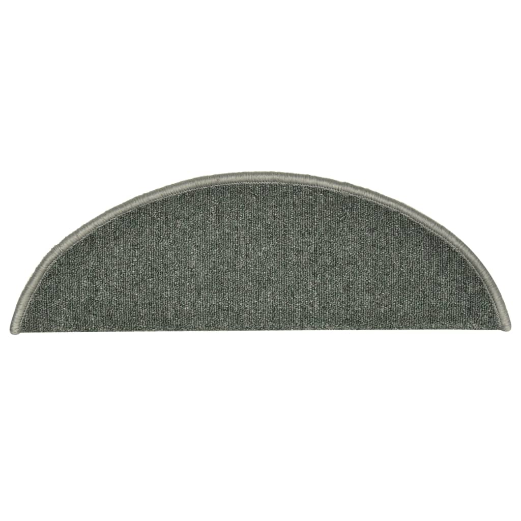 Trapmatten 15 St 56X17X3 Cm Donkergroen