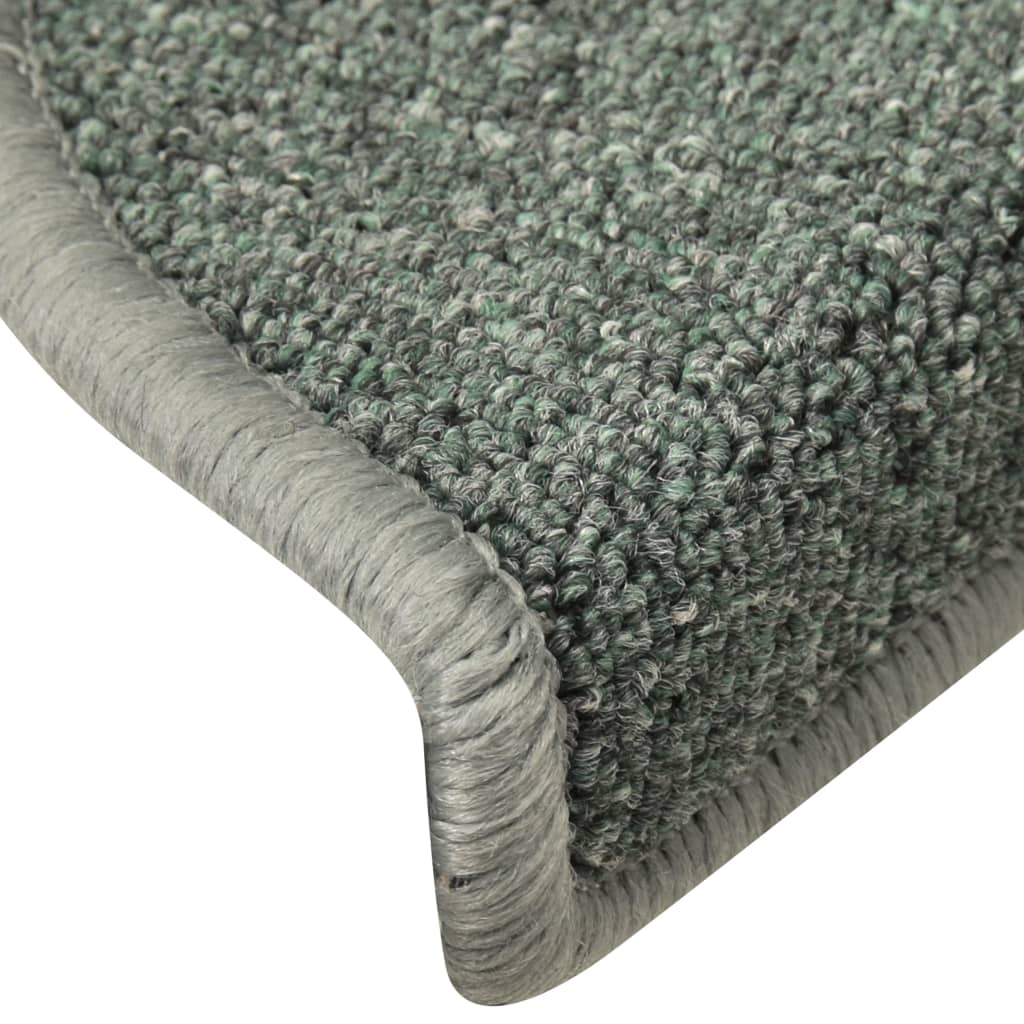 Trapmatten 15 St 65X24X4 Cm Donkergroen