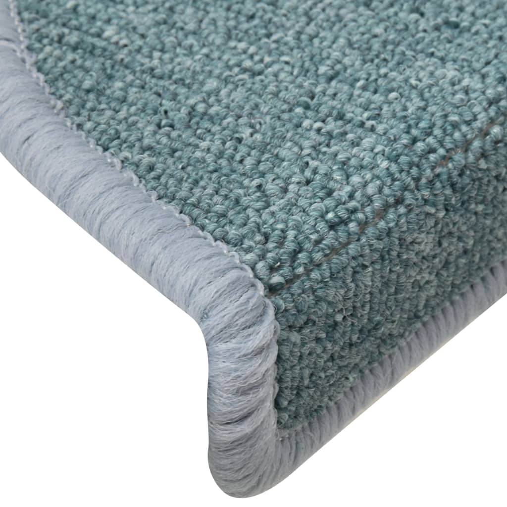 Trapmatten 15 St 56X17X3 Cm Blauw