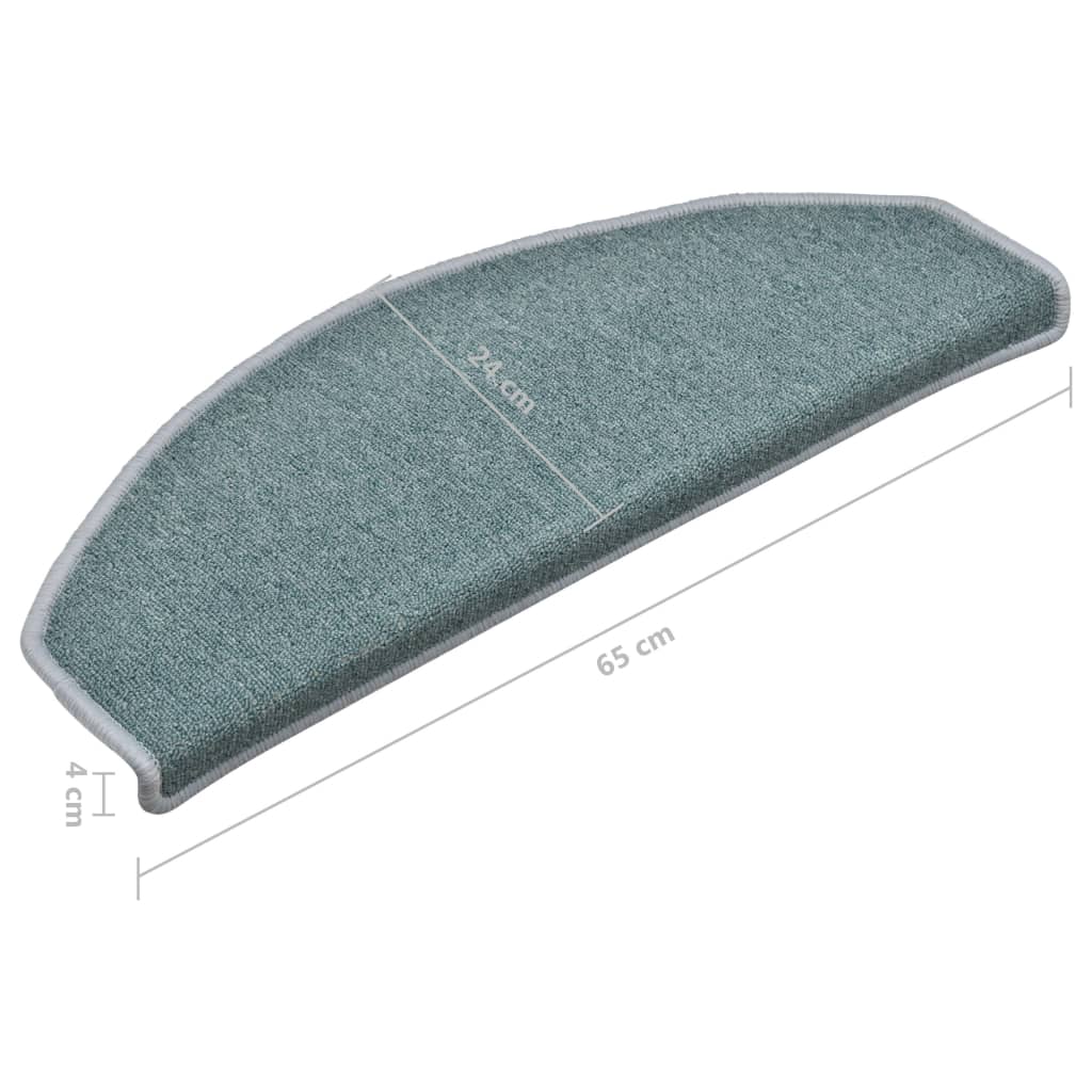 Trapmatten 15 St 65X24X4 Cm Blauw