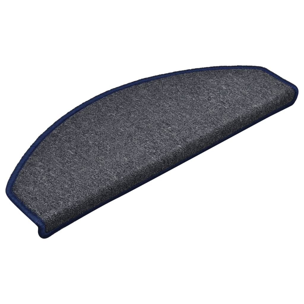 Trapmatten 15 St 65X24X4 Cm Donkergrijs En Blauw